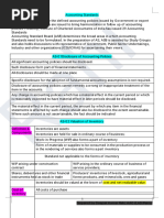 Accounting Standards Summary - 2019