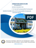 PG-PH.D - Admission Brochure Odd Semester 2024-25 - July 2024 Mnit