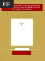 Disgust and Its Disorders Theory Assessment and Treatment Implications 1st Ed Edition American Psychological Association. Ebook All Chapters PDF