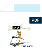 Full Download of MIS Essentials 3rd Edition Kroenke Test Bank in PDF DOCX Format