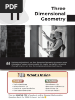 CBSE-XII Maths Chap-11 (Three Dimensinal Geometry)