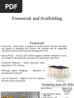 Formwork and Scaffolding