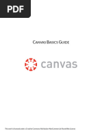 Canvas Basics Guide