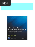 The Finite Element Method: Fundamentals and Applications in Civil, Hydraulic, Mechanical and Aeronautical Engineering Zhu B. Download PDF