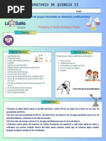 Práctica 9 - Identificación de Grupos Funcionales