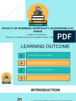 Lesson 3 - Depreciation of Non-Current Assets Double Entry Records For Depreciation