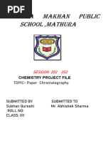 Paper Chromatography