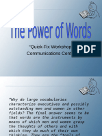 Power of Words B