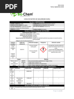 Hoja de Datos de Seguridad (SDS) : Sección 1: Identificación