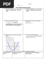 3B Group Quiz