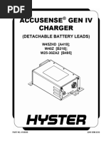 Accusense Gen Iv Charger: (Detachable Battery Leads)