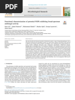 Microbiological Research: Saira Ali, Sohail Hameed, Muhammad Shahid, Mazhar Iqbal, George Lazarovits, Asma Imran