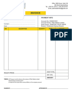 Pillar Media Invoice Malteser