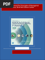 Study Resources For Solution Manual For Principles of Managerial Finance, Brief 8th Edition Zutter