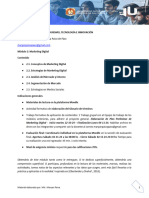 Marketing Digital. Conceptos Básicos. Estrategia. Análisis Del Mercado y Entorno. Segmentación