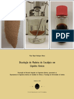 Dissolucao de Madeira de Eucalipto em Liquidos Ionicos