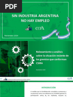 Analisis de La Situacion de Los Sindicatos Industriales - CSIRA