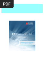 Principles and Practice of Engineering PE Environmental Reference Handbook National Council of Examiners For Engineering and Surveying (Ncees)