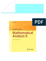 (FREE PDF Sample) Mathematical Analysis II 2nd Edition Vladimir A. Zorich Ebooks