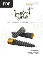 I-Implant Series Latest Brochure