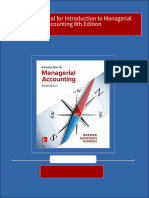 Study Resources For Solution Manual For Introduction To Managerial Accounting 8th Edition