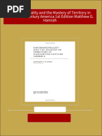 Where Can Buy Governmentality and The Mastery of Territory in Nineteenth Century America 1st Edition Matthew G. Hannah Ebook With Cheap Price