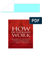 Full How Dictatorships Work Power Personalization and Collapse Barbara Geddes Ebook All Chapters