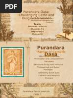 Purandara Dasa Challenging Caste and Religious Divisions