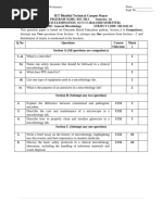 BSC Mls Sem1 General Microbiology