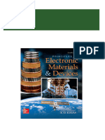 Instant Access To (Ebook PDF) Principles of Electronic Materials and Devices 4th Edition by Safa Kasap Ebook Full Chapters