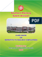 Hand Book On Benefits To Serving Employees