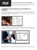 Comprendre La Différence Entre Les Processus Et Les Procédures