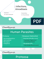 Helminthic Infections J Giardiasis and Amoebiasis