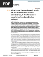 2022 Yusuf - Kinetic and Thermodynamic Study