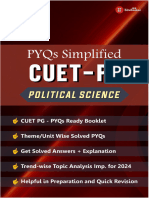 CUET PG Pol SC PYQs (WWW - Eduseeker.in) PDF