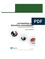 Instant Ebooks Textbook (Original PDF) Accounting and Financial Management (Custom Editon) Download All Chapters