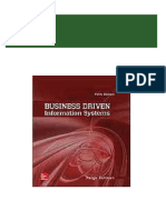 (Ebooks PDF) Download Business Driven Information Systems Fifth Edition. Edition Baltzan - Ebook PDF Full Chapters