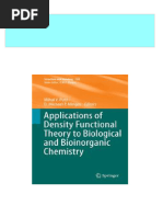 Applications of Density Functional Theory To Biological and Bioinorganic Chemistry 1st Edition Dennis R. Salahub All Chapter Instant Download