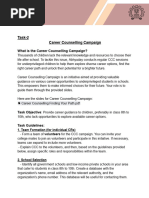 Task2 - Career Counselling Campaign