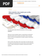 Telhas Sanduíche - Guia Completo para Escolha, Instalação e Manutenção - O Calculista de Aço