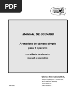 Manual Arenadoras Clemco 2452 y 1440