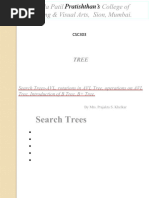 Module-4 Trees-Search Tree