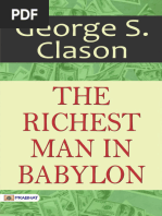 The Richest Man in Babylon