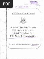 F.E. Sem. I-Ii Rev. Scheme OCR