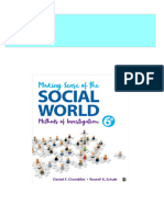 Complete Download Making Sense of The Social World: Methods of Investigation Daniel F. Chambliss PDF All Chapters