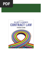 Immediate Download (Ebook PDF) Elliott & Quinn's Contract Law 12th Edition Ebooks 2024