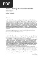 Social Policy Practice For Social Workers