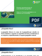 Clase 2.2 (29-03) - Espacio Geográfico e Introducción A Los Componentes Físicos de La Geografía