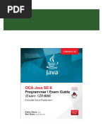 (FREE PDF Sample) OCA Java SE 8 Programmer I Exam Guide (Exam 1Z0-808) 1st Edition - Ebook PDF Ebooks