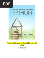 Introduction To Programming Using Python 1st Edition Ebook